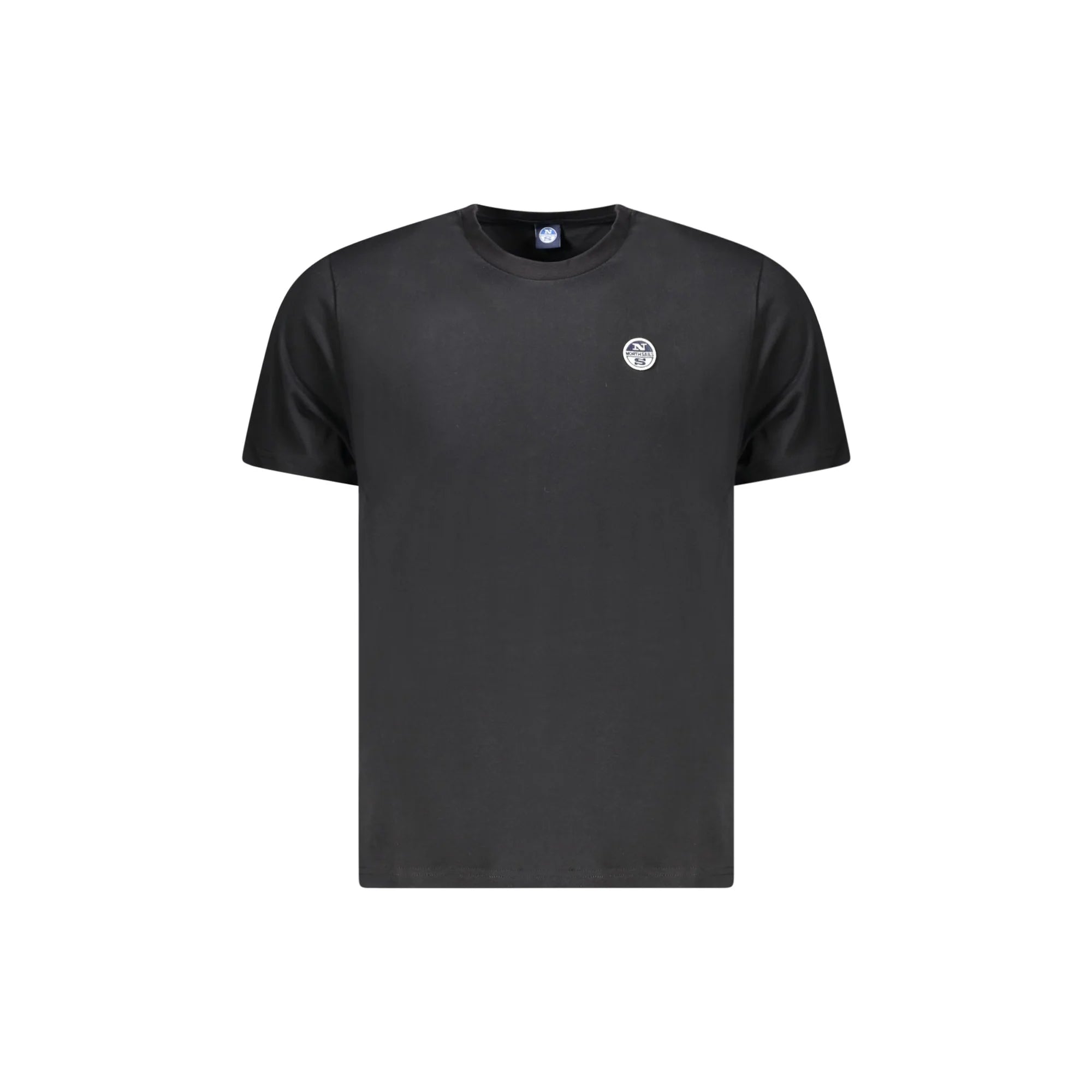 North Sails T-Shirt Maniche Corte Uomo Nera Logo Nero - foto prodotto